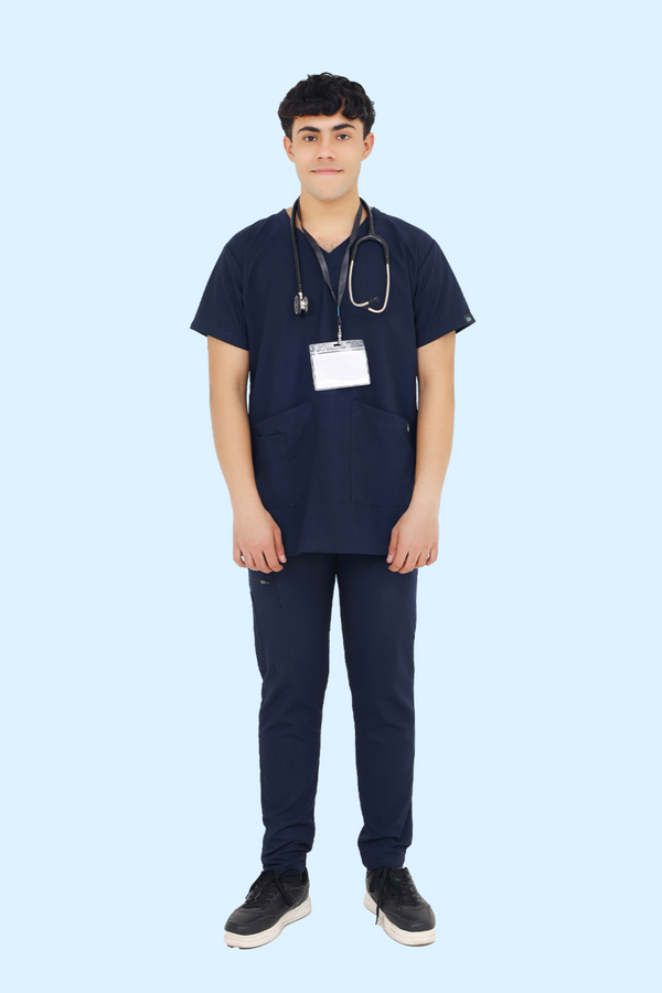 Navy Half Sleeves