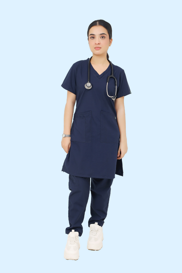 Navy Half Sleeves