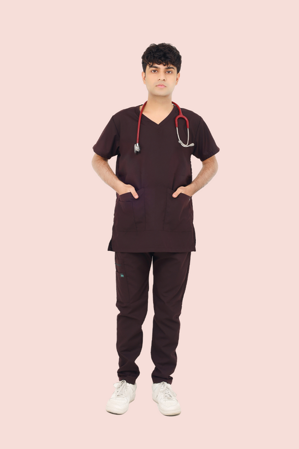 Maroon Half Sleeves