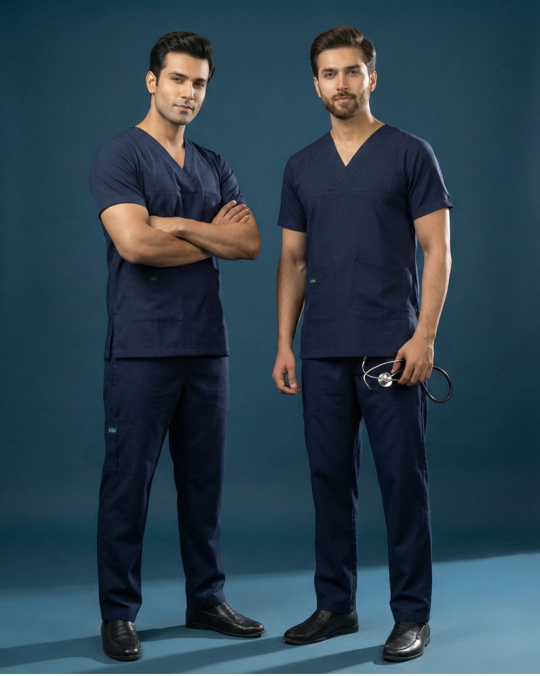 Navy Blue Scrub Suit – From Shift to Social
