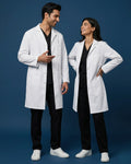 Classic White Lab Coat – Unisex Doctor Coat